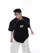 ArguE CulturE Metal Design Zipper Tee - COPPING THREADS - ArguE CulturE